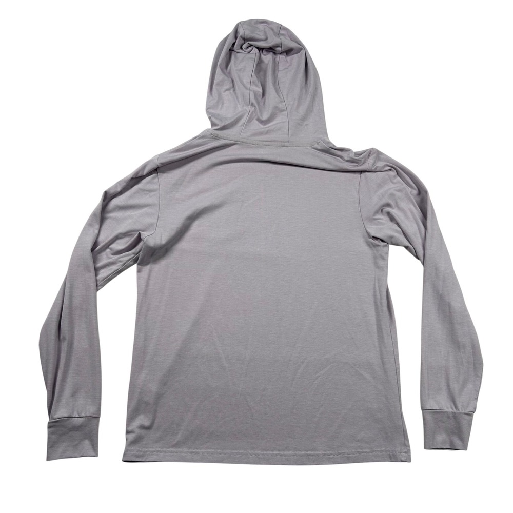 Free Fly Hoodie Women M Bamboo Lightweight Purple Lavender Long Sleeve Sun Shirt - Picture 2 of 9